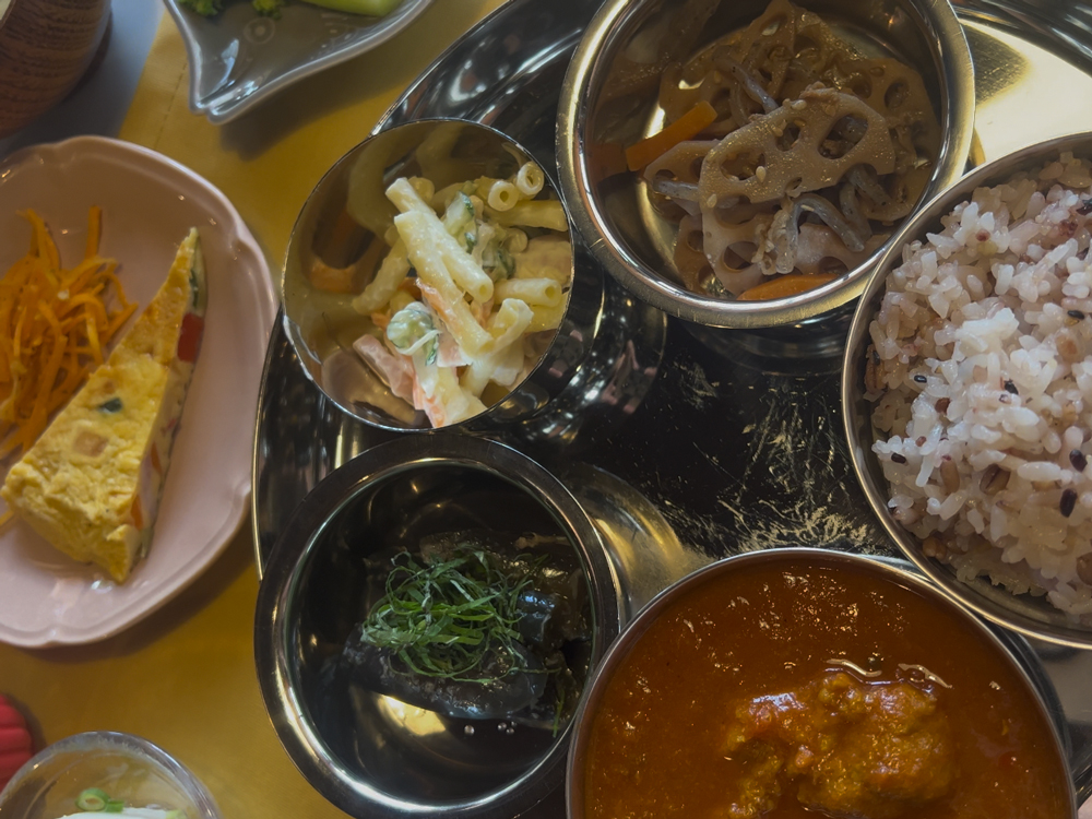 古民家cafe「川端どげぇ市」さんのランチ